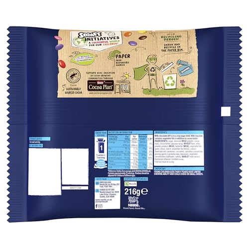 Smarties Mini Cartons Chocolate Variety Pack - 15 Pack, 216g 4