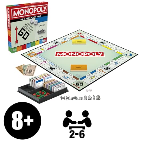 Monopoly Monopoly Classic Board Game (English Edition)