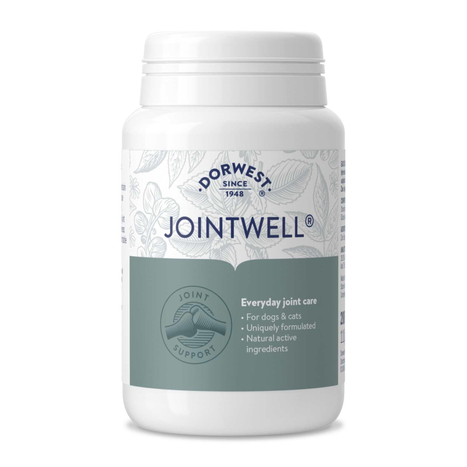 DORWEST HERBS JointWell - Natural Hip & Joint Care Supplement for Dogs & Cats | 200 Tablets 1