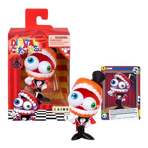Moose Toys Amazing Digital Circus - Caine Vinyl Figure (55223) 5