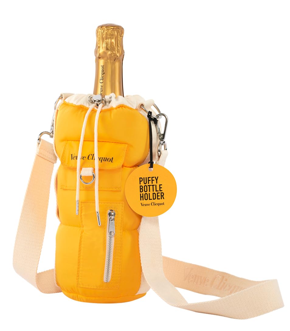 Veuve Clicquot - Yellow Label Brut Champagne with Puffy Bottle Holder (75cl)