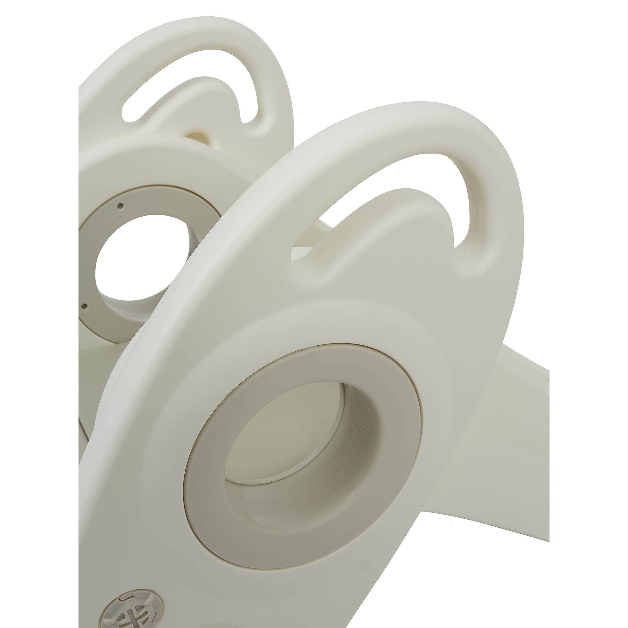 Liberty House Toys Rocket Slide - Toddler First Slide, Indoor/Outdoor Use, White/Grey | H645mm 3
