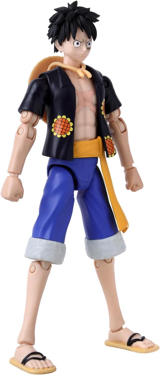 Monkey D. Luffy 'Dressrosa Version' Action Figure - 17cm Anime Heroes Collectible by Bandai 4