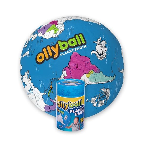 Ollyball Planet Earth The Ultimate Giant Indoor Play Ball Jumbo 22 Inch 7