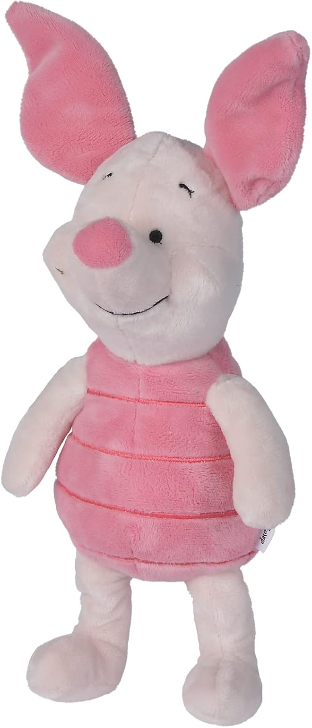 Disney Piglet 25 cm Plush Toy - Soft Cuddly Stuffed Animal from Winnie The Pooh Range 2