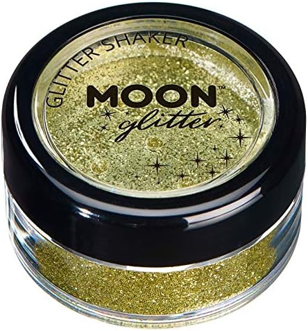 Moon Glitter - Holographic Glitter Shaker (5g) - Pink Cosmetic Grade Loose Glitter for Face, Body, Hair, Nails 17
