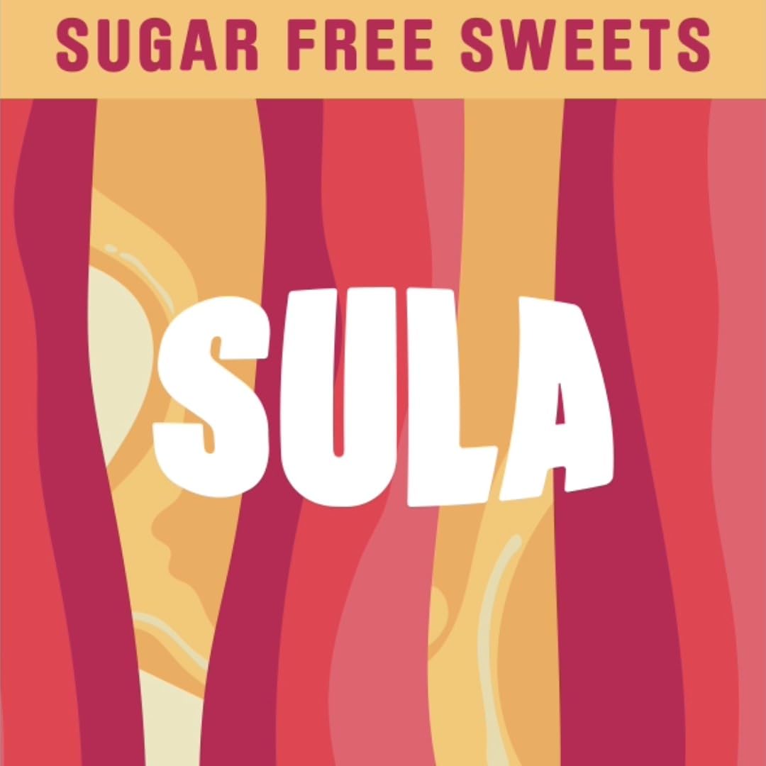 Sula Rhubarb and Custard Sugar Free Boiled Sweets - Pack of 14 | 42g Boxes 3