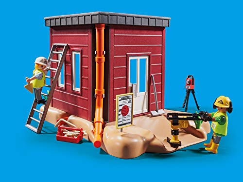 Playmobil 70443 City Action Construcion Excavadora pequeña con cubo móvil 7
