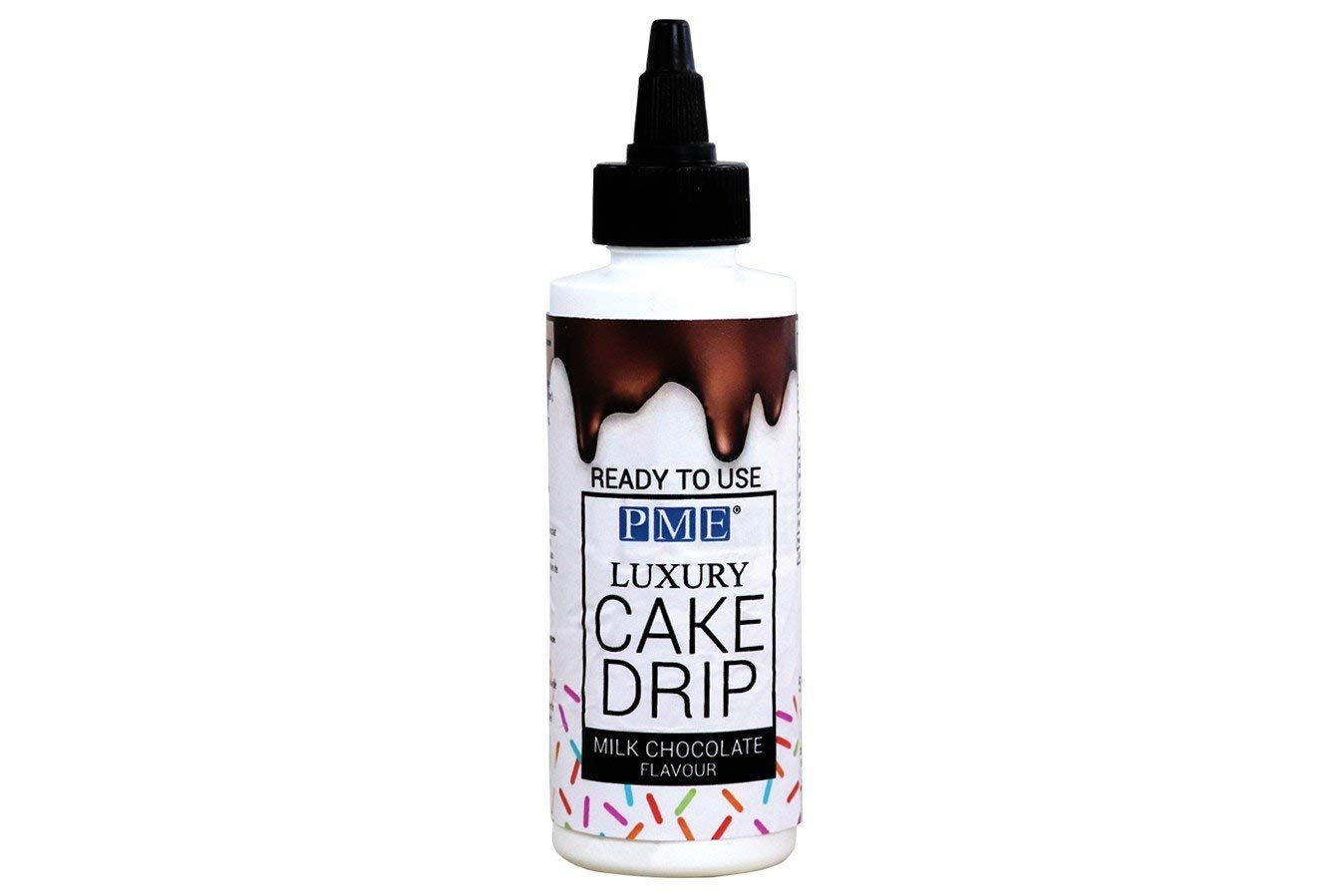 PME Milk Chocolate Cake Drip - Ready to Use Drizzle for Decorating | 150 g