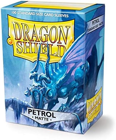 Dragon Shield Matte Petrol Sleeves for Trading Cards 4