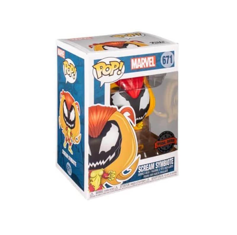Funko Marvel Scream Symbiote Pop! Vinyl Figure Special Edition #671 4