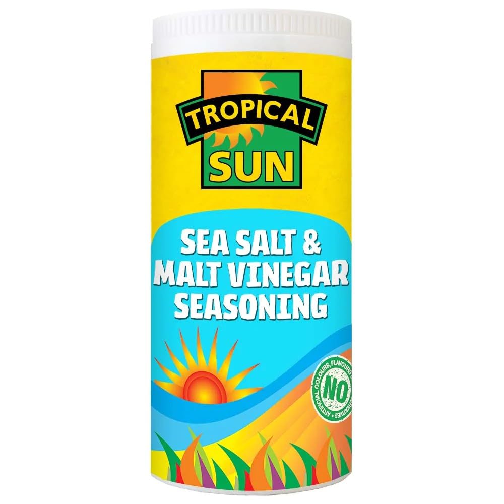 Tropical Sun Sea Salt & Malt Vinegar Seasoning - 100g