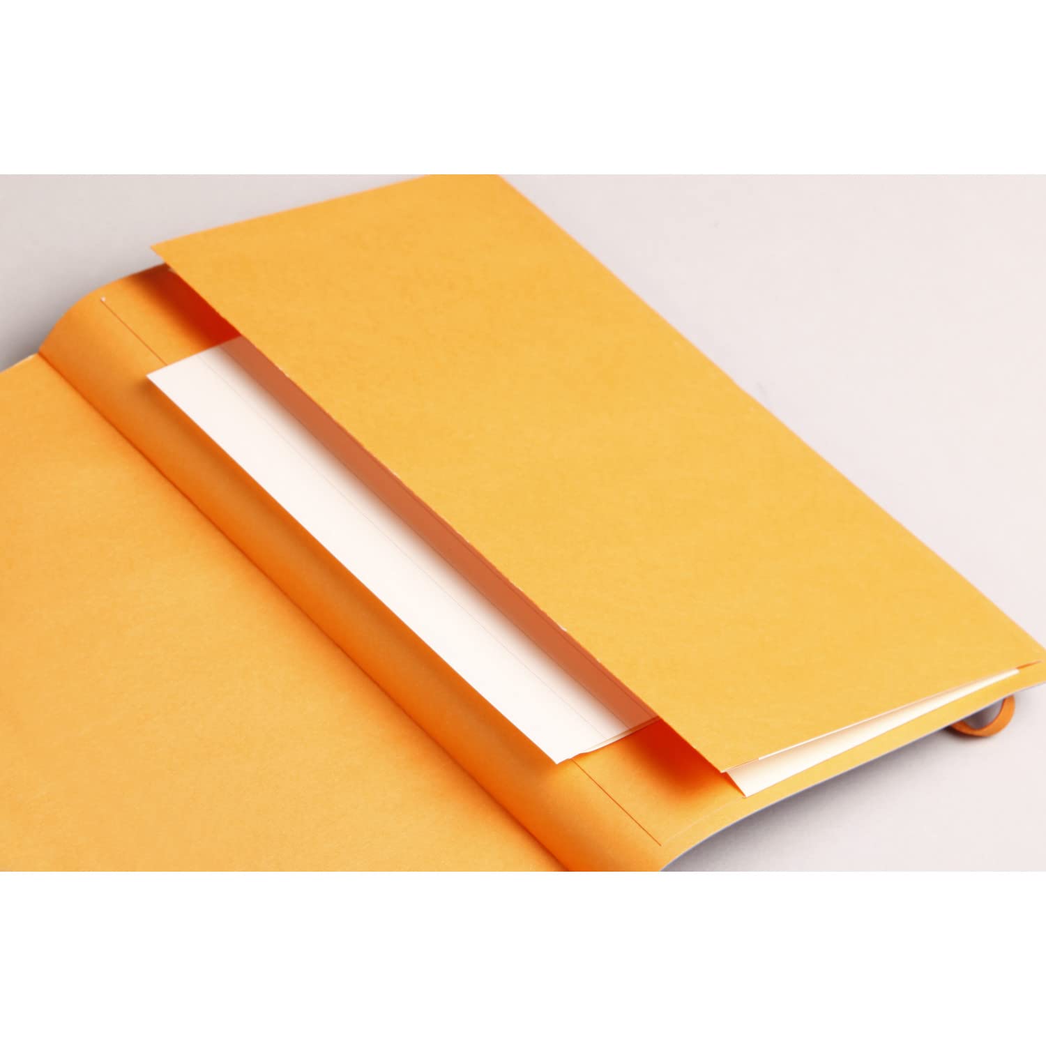 Rhodia Rhodiarama Flexible Notebook - A5 Lined 160 Pages | 90 g/m² Ivory Paper | Midnight Blue 4
