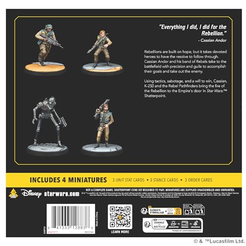 Atomic Mass Games Star Wars Rogue One All The Way Squad Pack Miniatures (SWP31)
