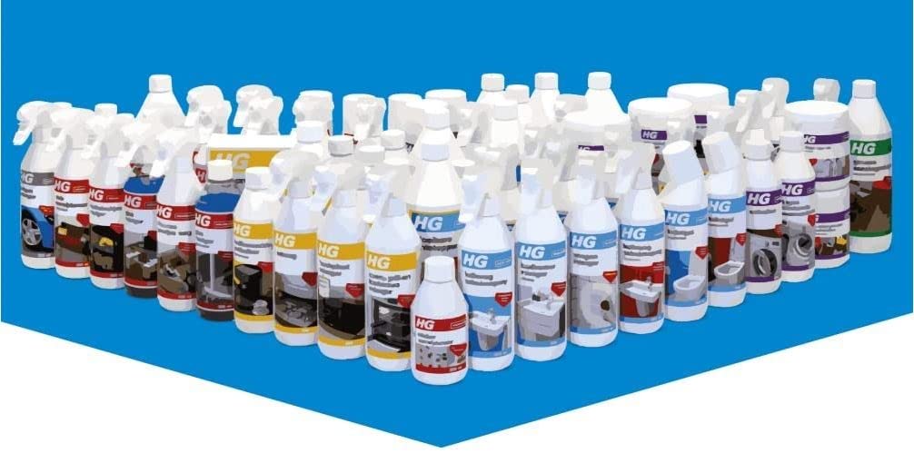 HG Shower Screen Protector - Shower Screen Cleaner & Tile Protector, 250ml, Pack of 5