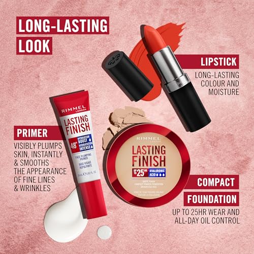 Rimmel - Lasting Finish Satin Lipstick (10g) - Shade 330 Cappuccino Kissed 9