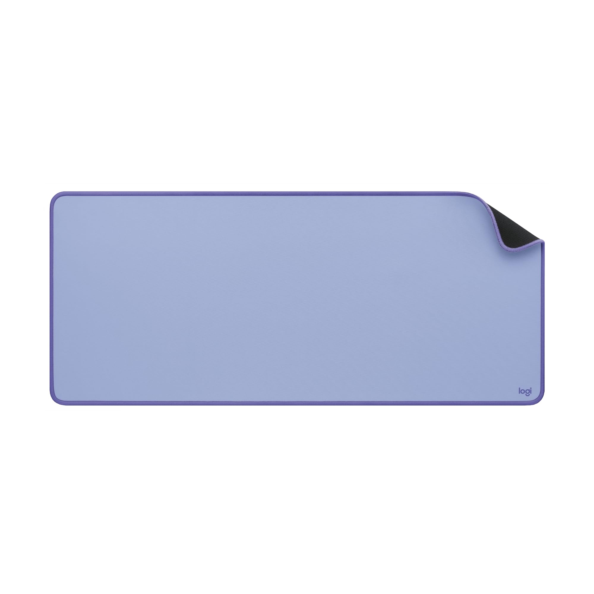 Logitech Studio Series Multifunctional Large Desk Pad - Spill-Resistant, Anti-Fray, Lilac | 70 x 30 cm