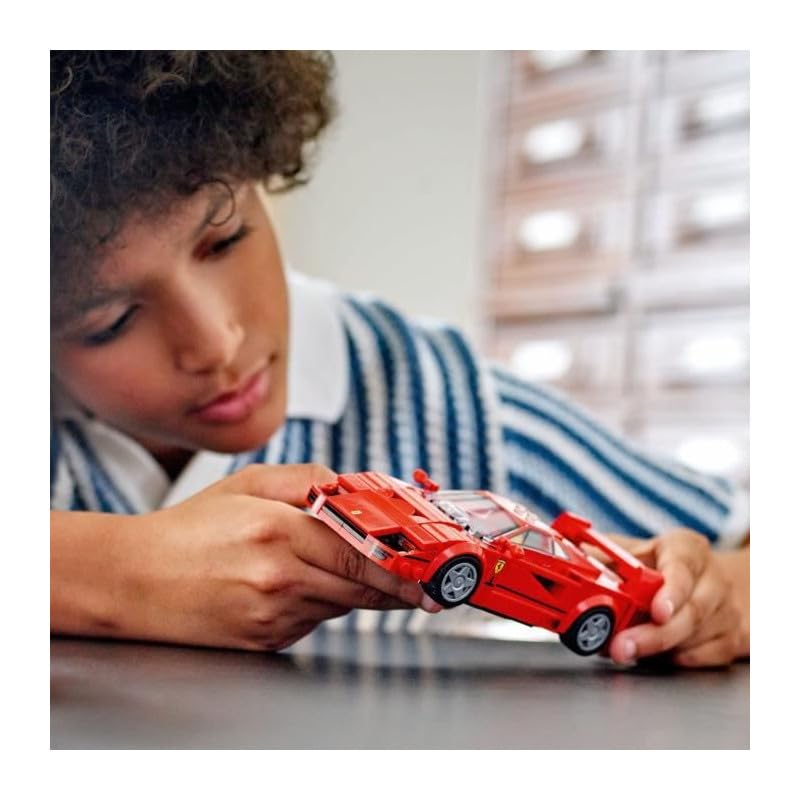 LEGO Speed Champions Ferrari F40 Supercar Buildable Vehicle - 318-Piece Toy Car for Ages 9+ 2