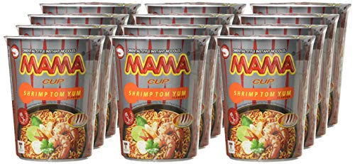 Mama Instant Cup Noodle with Shrimp Tom Yum Flavor 70 g - Pack of 12 3