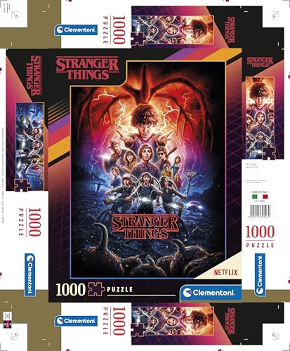 Clementoni Stranger Things 1000-Piece Puzzle - Jigsaw for Adults - Made in Italy 10