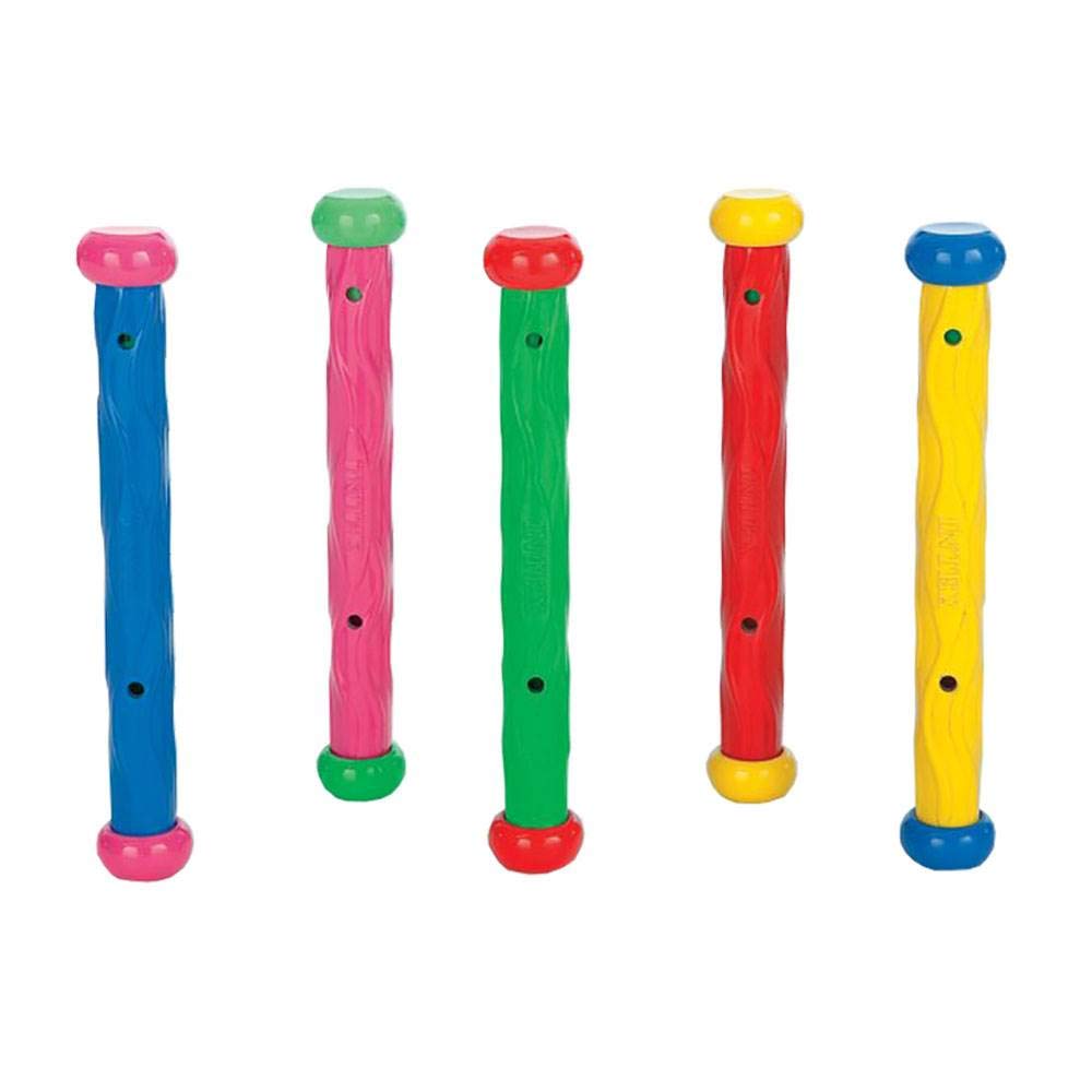 Intex Summer Fun Dive Sticks - Pack of 5 Soft Flexible Pool Toys for Kids 6+ 13