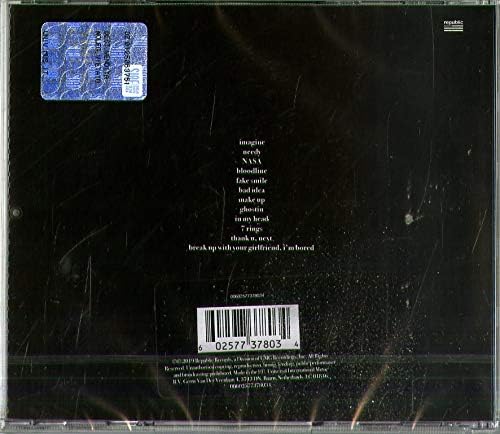 Ariana Grande - thank you, next [Audio CD] 3