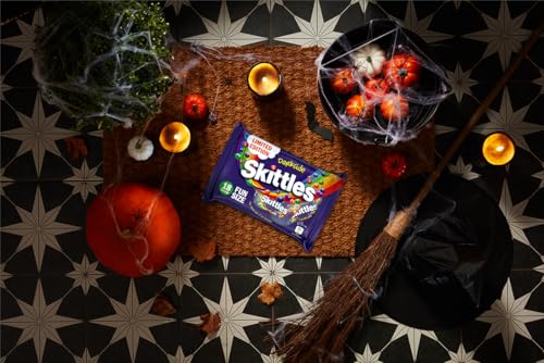 Skittles Darkside Fruity Chewy Sweets Party Pack - 18 Individually Wrapped Packs, 324g 6