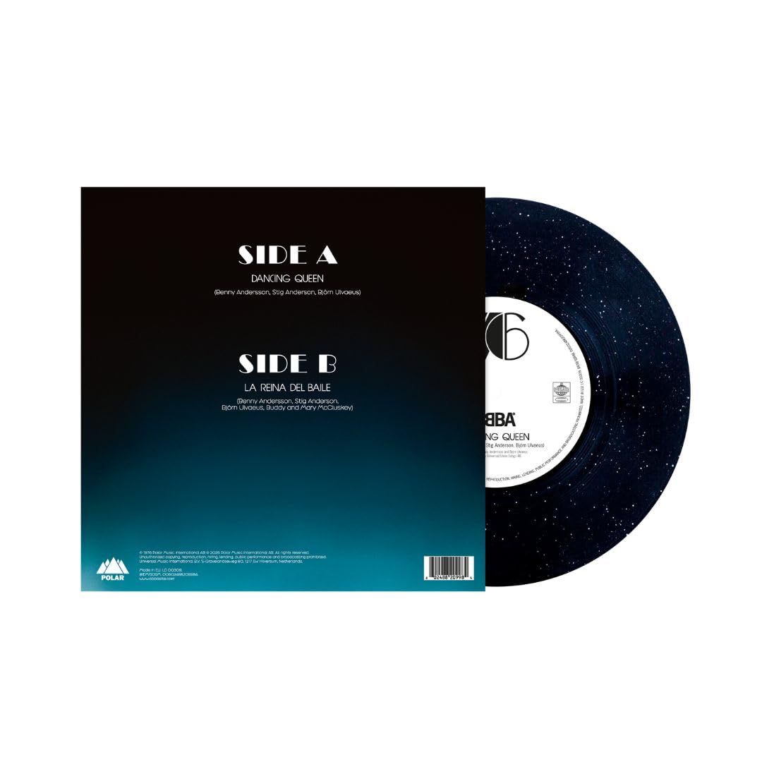 ABBA - Dancing Queen [Limited Edition Black Sparkling Vinyl]