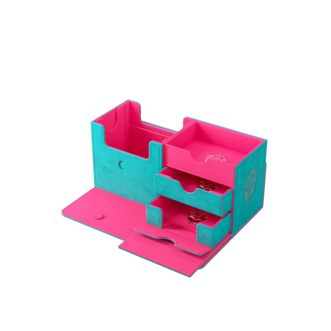 Gamegenic The Academic 133+ XL Teal/Pink Trading Card & Accessory Holder 6