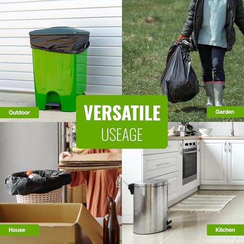 EcoBag Extra Strong Heavy Duty Refuse Sacks - 50L Recyclable Bin Bags, 50 Pack 5