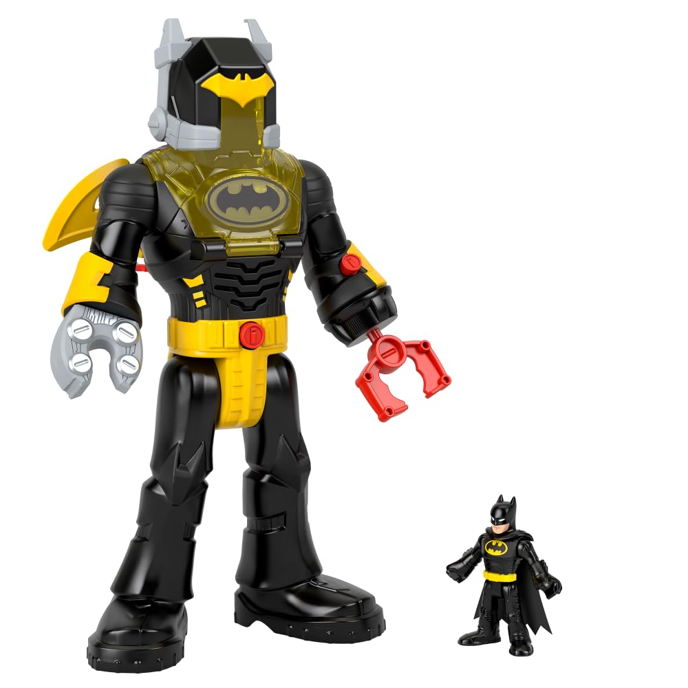 Fisher-Price Imaginext DC Super Friends Batman Insider & Exo Suit Robot | Ages 3+