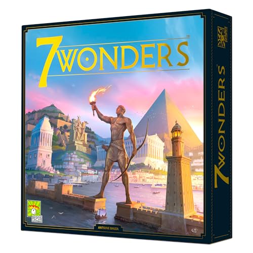 7 Wonders 2nd Edition Board Game - Strategic Civilization Building for Ages 10+ (SV01EN)