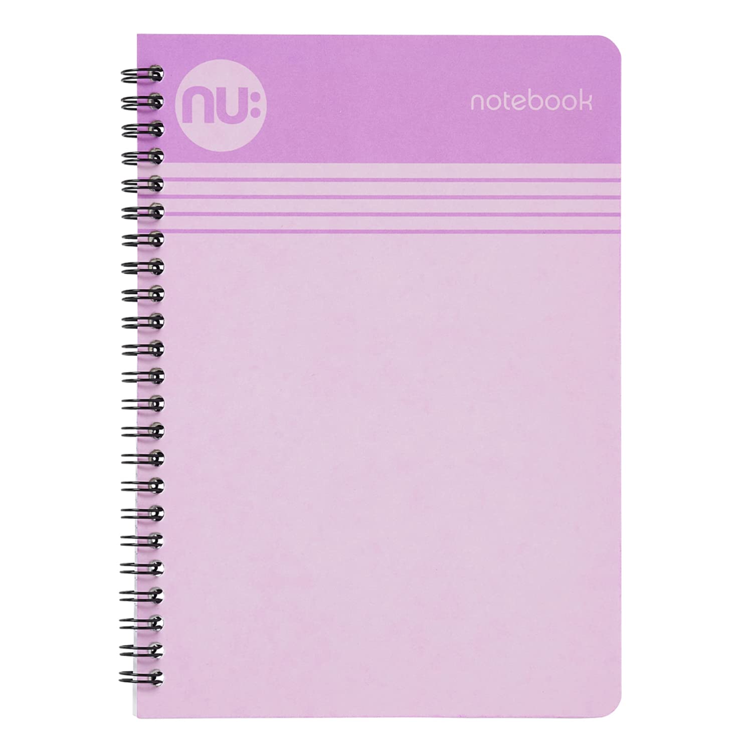 nu: A4 Wirebound Notebook - Cloud Pastels Lilac | 80gsm FSC Paper | 110 Pages 1