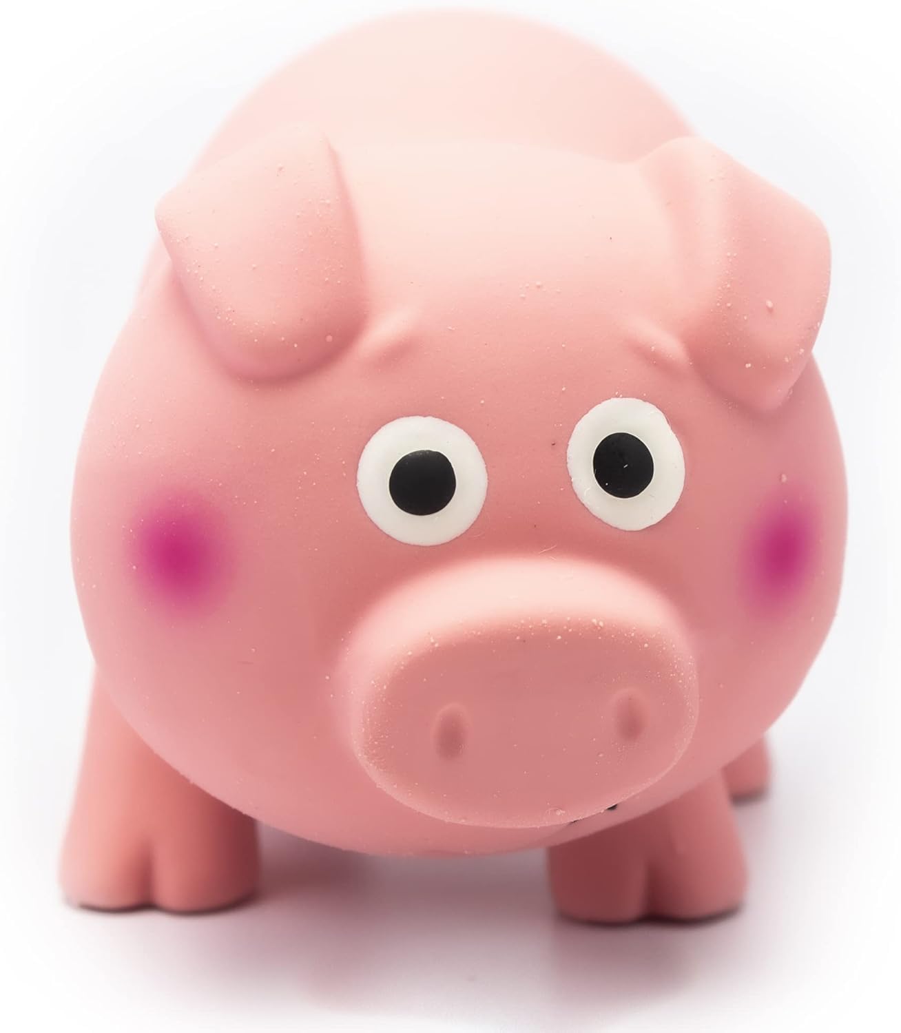Petface Latex Oink Oink Pig Soft Chew Dog Toy | Non-Toxic Natural Rubber | Portable 2