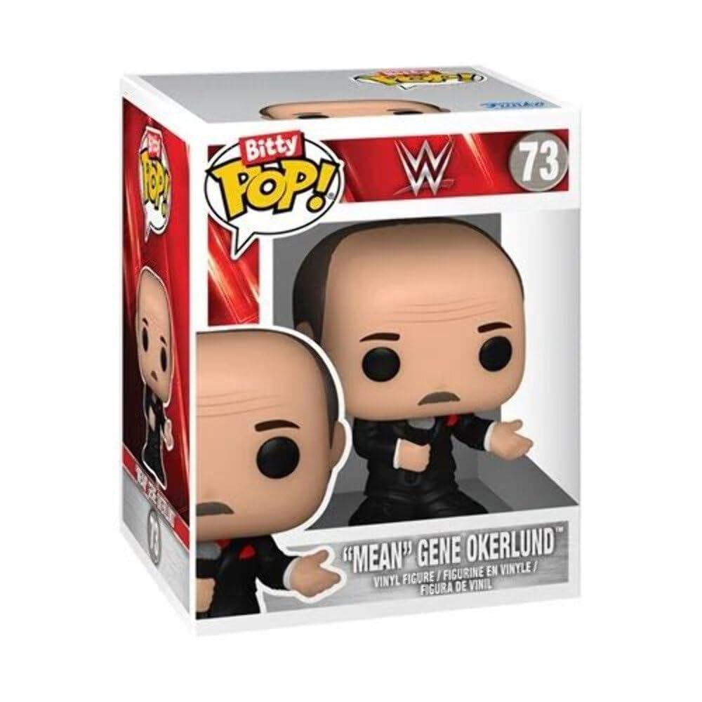 Funko Bitty POP! WWE - Bret “Hit Man” Hart, Shawn Michaels, “Mean” Gene Okerlund & Mystery Figure 4-Pack 7