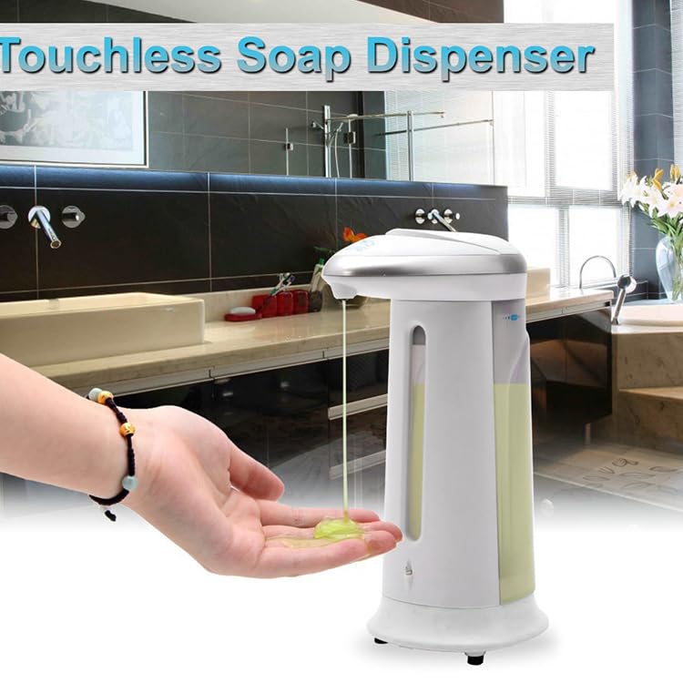 Vivo Technologies Automatic Soap Dispenser SD330 - Touchless Hygiene | Low Battery Consumption | White Plastic 2