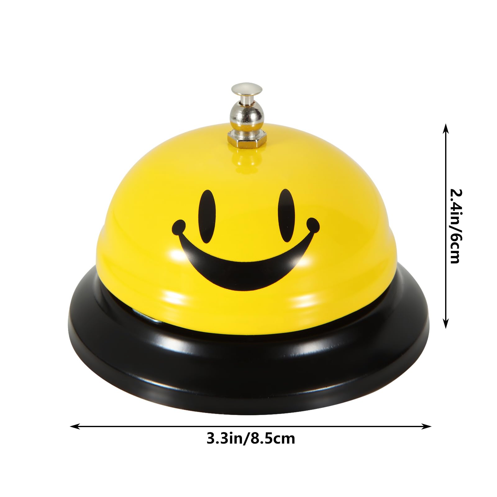 ASelected Counter Bell Service Bell - 2 Pack | 8.5cm Diameter | No Batteries Required 2