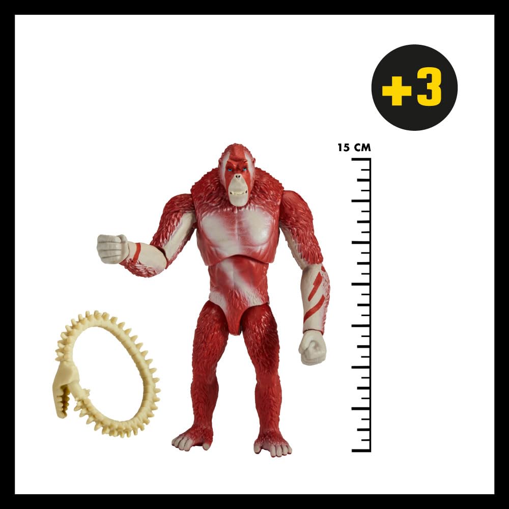 MonsterVerse Skar King Action Figure Toy, 6-Inch, Includes Bone Whiplash Weapon | Ages 4+ 2