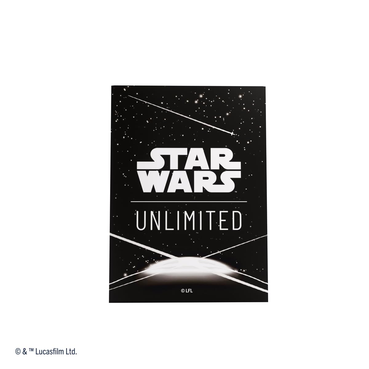 Gamegenic Star Wars: Unlimited Premium Art Sleeves - Card Back White 1