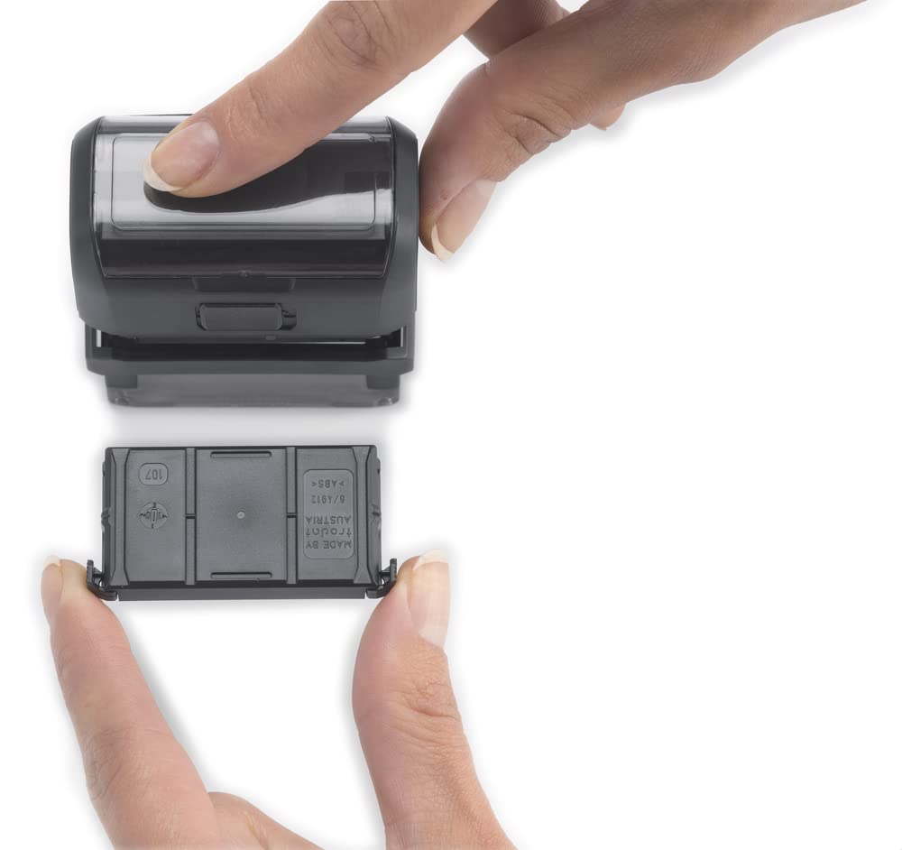 Trodat Replacement Ink Pads 6/4911 - Pack of 2 - Black Ink for Printy 4911, 4951, 4822, 4800, 4820, 4846