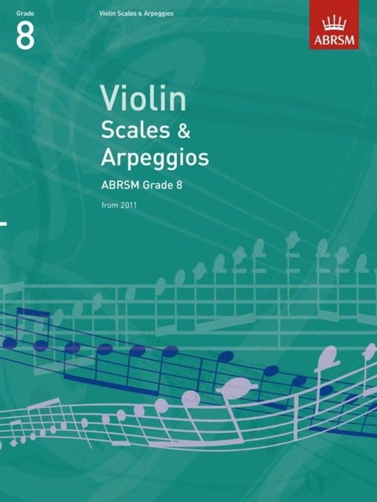 ABRSM Violin Scales & Arpeggios - Grade 8 Required Scales for 2012 Syllabus | Paperback
