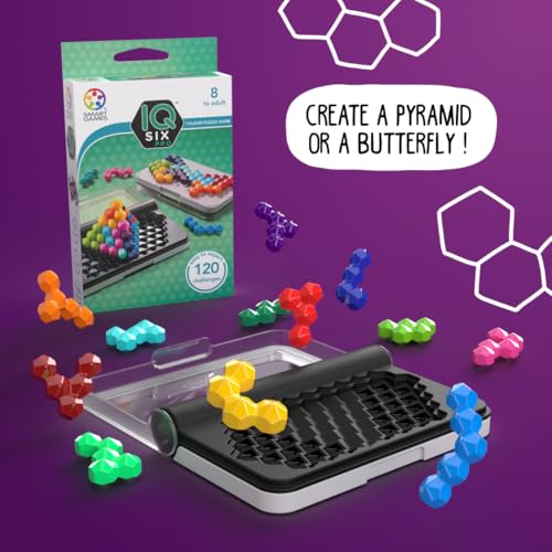 SmartGames IQ Six PRO Electronic Game | Portable | Multicolor | 1 Player 17