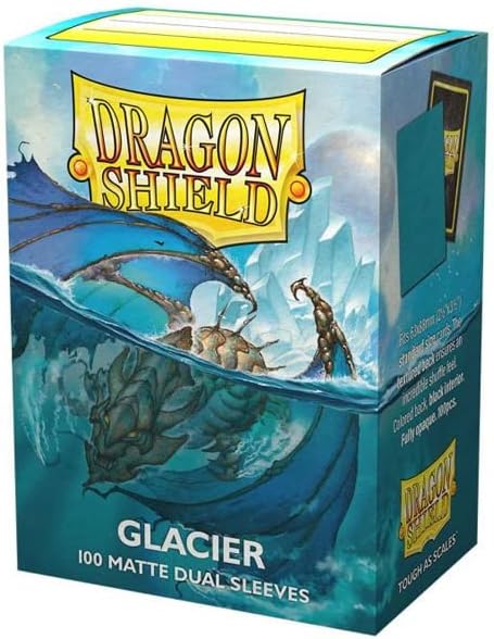 Dragon Shield Standard - Dual Matte Glacier Trading Card Sleeves (100 Sachets)