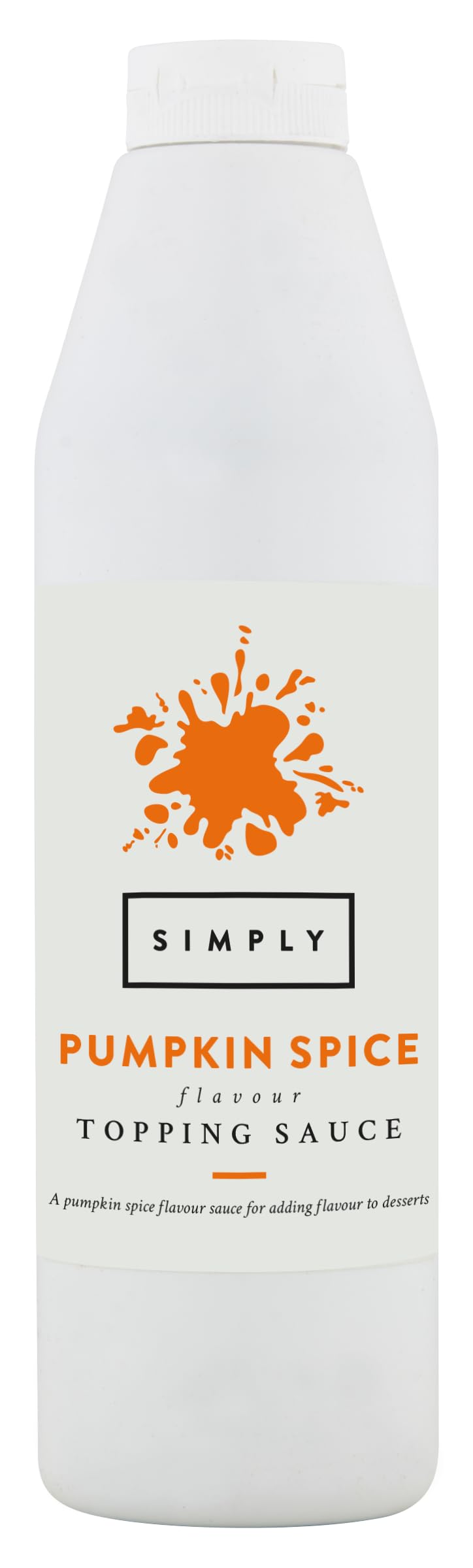 Simply - Pumpkin Spice Topping Sauce, Ready-to-Use Dessert Sauce for Ice Cream, Coffee & Baking