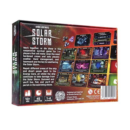 Dranda Games Solar Storm Cooperative Board Game (DRNSS001)