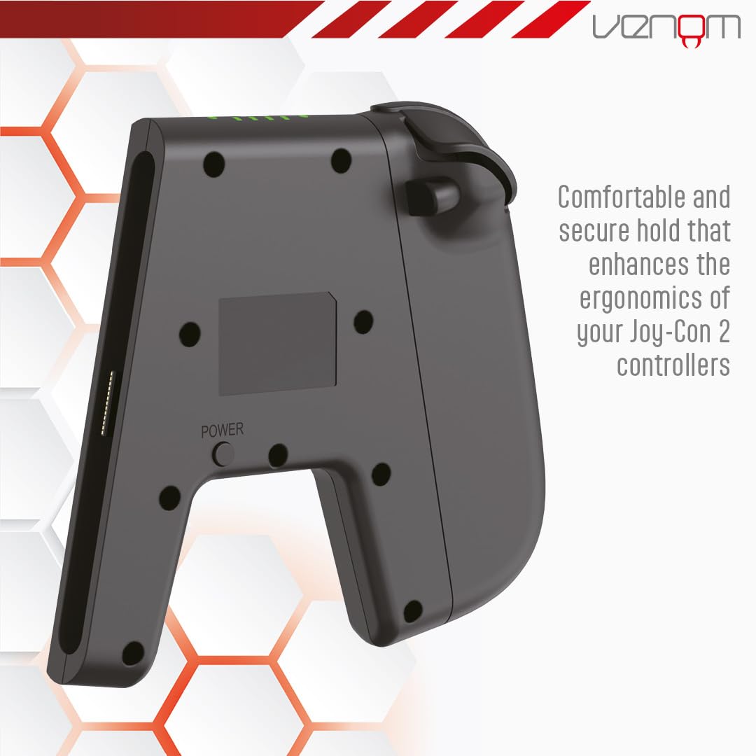 Venom Switch 2 Joy-Con Play & Charge Grip for Nintendo Switch 2 - Amazon Exclusive 8