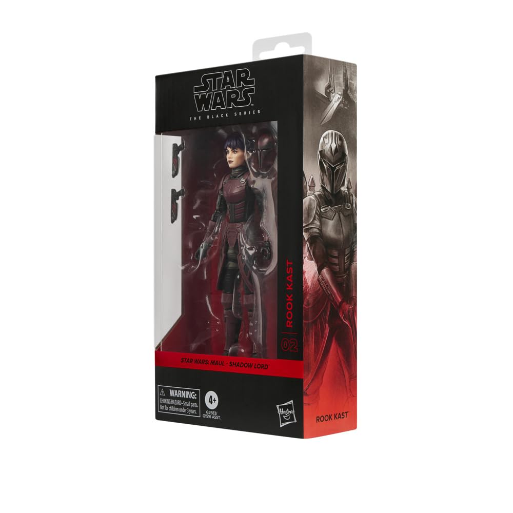 Star Wars The Black Series Rook Kast - Maul Shadow Lord | 6-Inch Action Figure | Hasbro 4