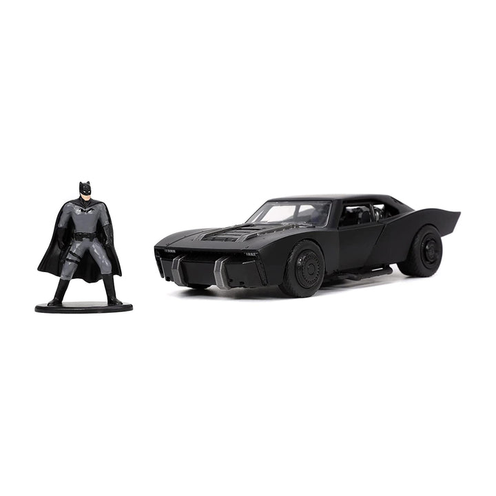 Batmobile - The Batman 2022 Diecast Model Car - Collectible Black Batmobile for Ages 14+