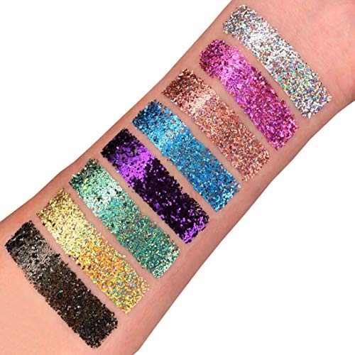 Moon Glitter - Holographic Glitter Shakers Cosmetic Glitter (5g) (‎G00610)