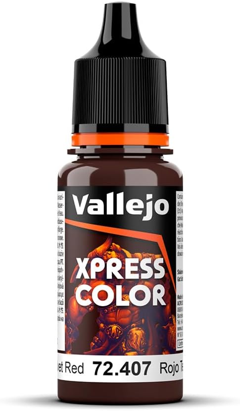 Vallejo Model Building Paint - Velvet Red Acrylic (29208)